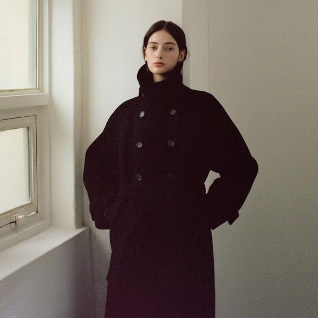 Madison Double Coat Black
