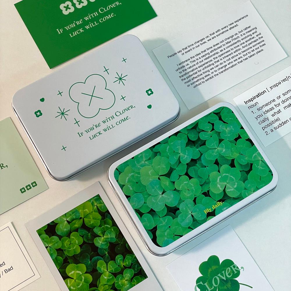 Clover Series Tin case (2 Colors)