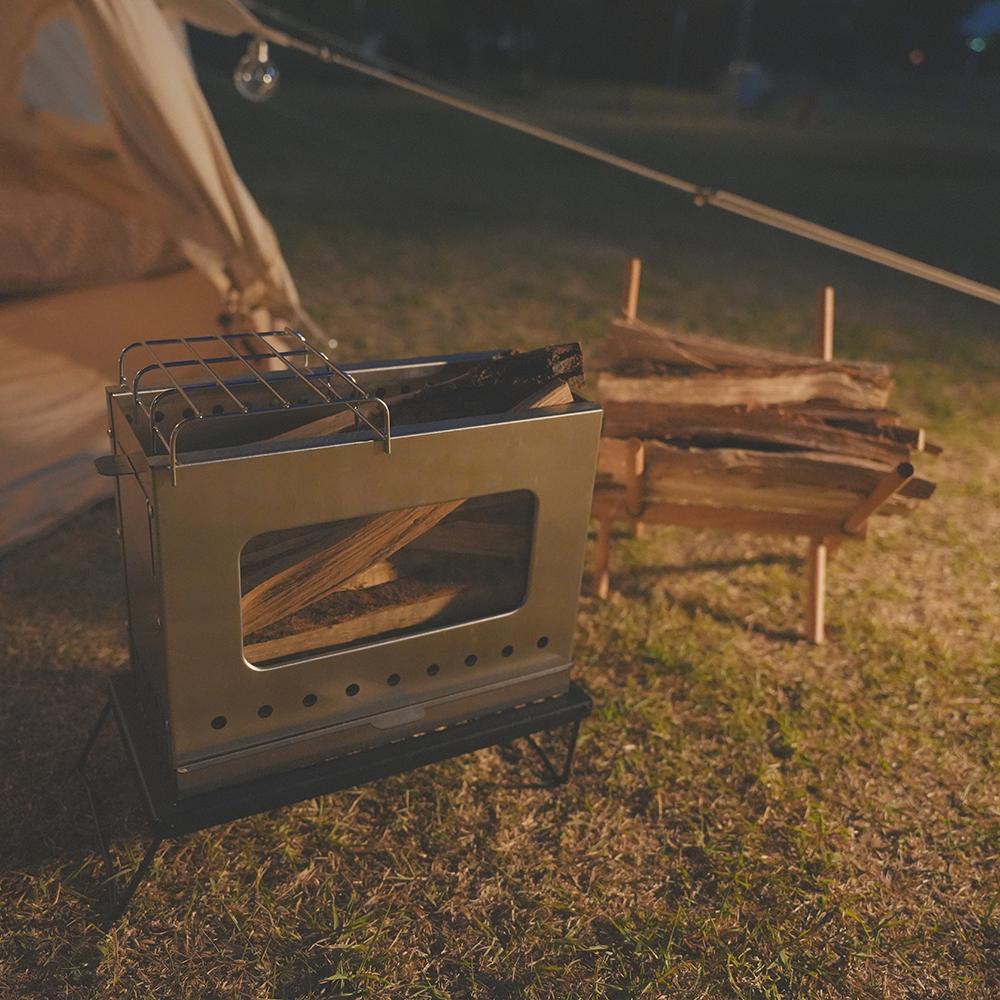스테인레스 이중연소 화로대 풀세트