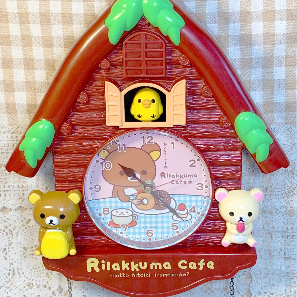(San-X) 리락쿠마 카페 벽시계