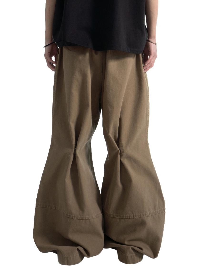 yard snap wide pants (3c)