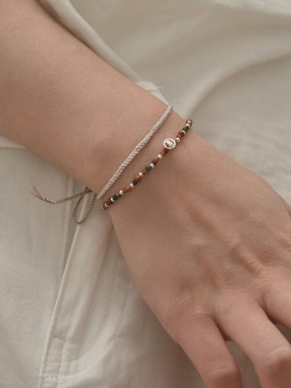 [라이즈 성찬,EXO세훈님 착용] 늘 원석 우레탄 팔찌 / Always Gemstone Urethane Bracelet