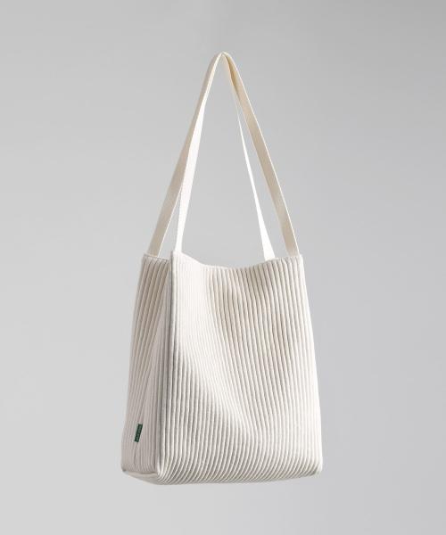 그린스터프(GREEN STUFF)  무심한듯 박시한 쇼퍼백 53 골지 코듀로이 - corduroy canvas - 사이즈 & 후기 | 무신사