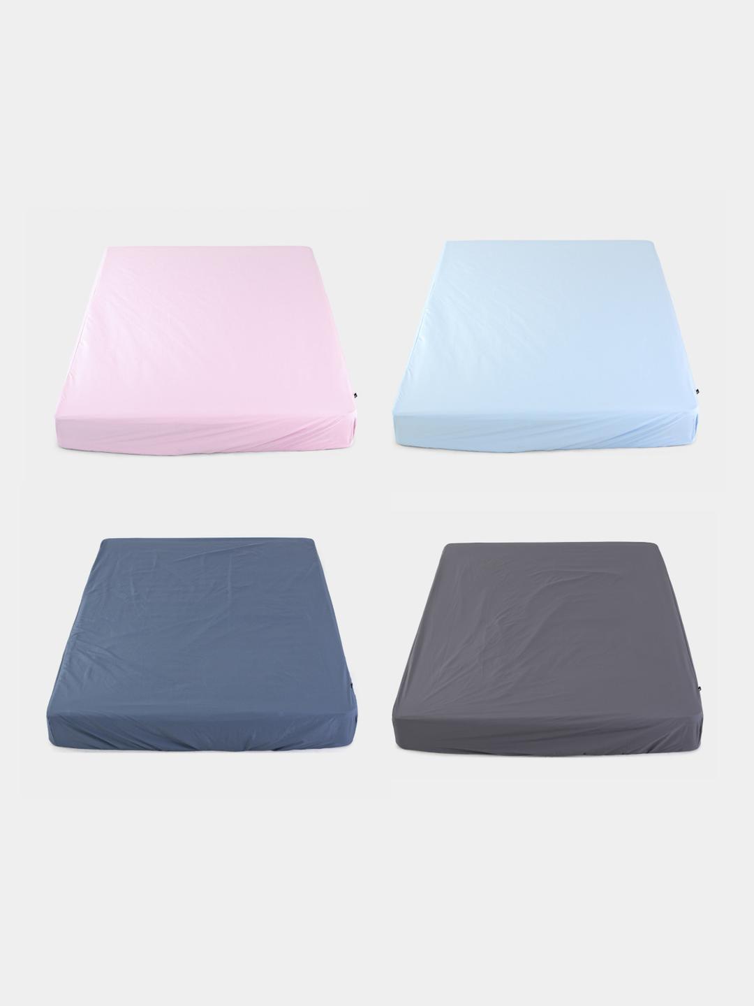 베이직 먼지없는 알러지케어 마이크로 홑겹 매트리스커버 10종 SS/Q/K