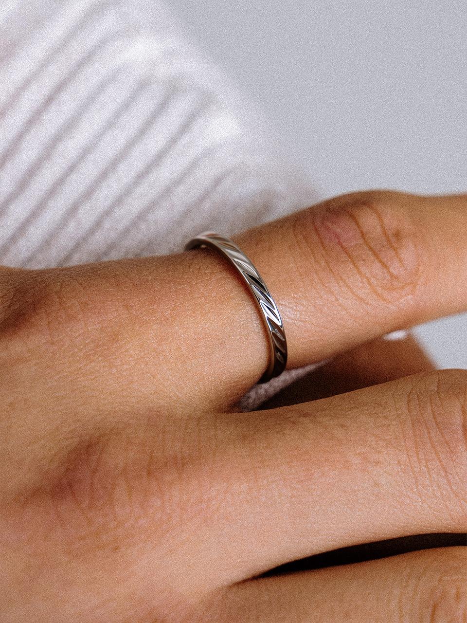 [카이 착용] SCB088 Angled ring