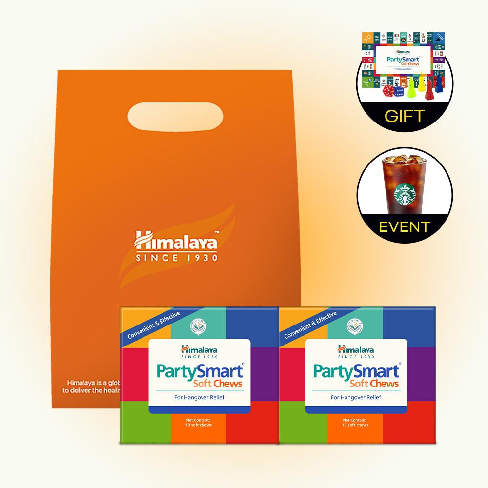 히말라야 숙취해소 파티스마트 츄 10P 2BOX(기프트박스,츄루마블세트 증정)