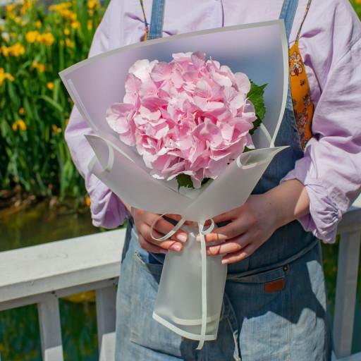 생일선물 🌸 핑크 수국 꽃다발