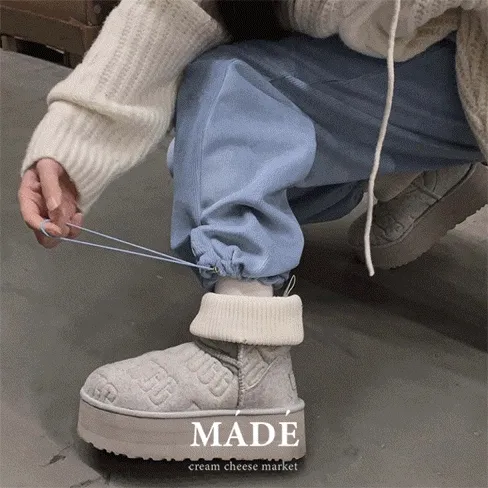 [쥔장극찬템!/3가지기장/세탁기가능☃️] 자체제작 #크치Made 뉴 스트링ver 편함주의, 핫팩 한겨울 융기모 조거팬츠 스트링팬츠 코듀로이팬츠 기모바지 트레이닝 - pt
