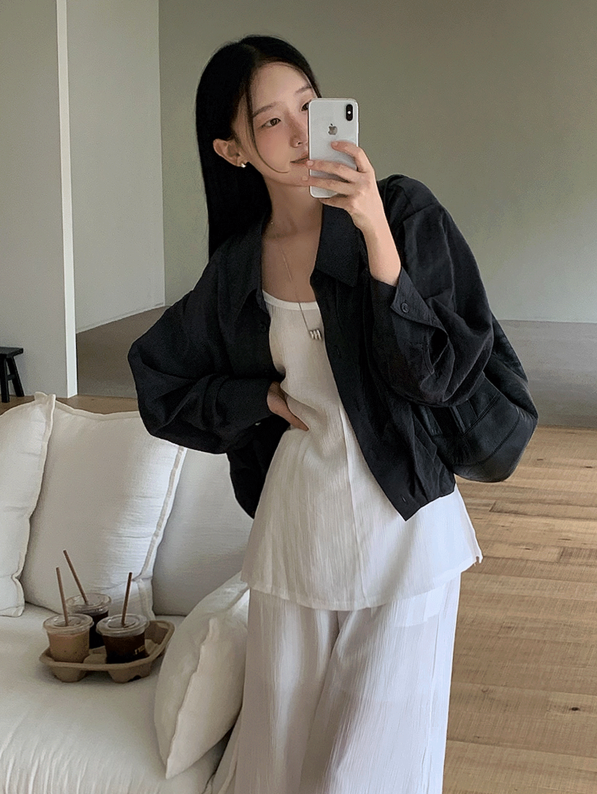 sierd pintuck jumper (charcoal) 당일발송