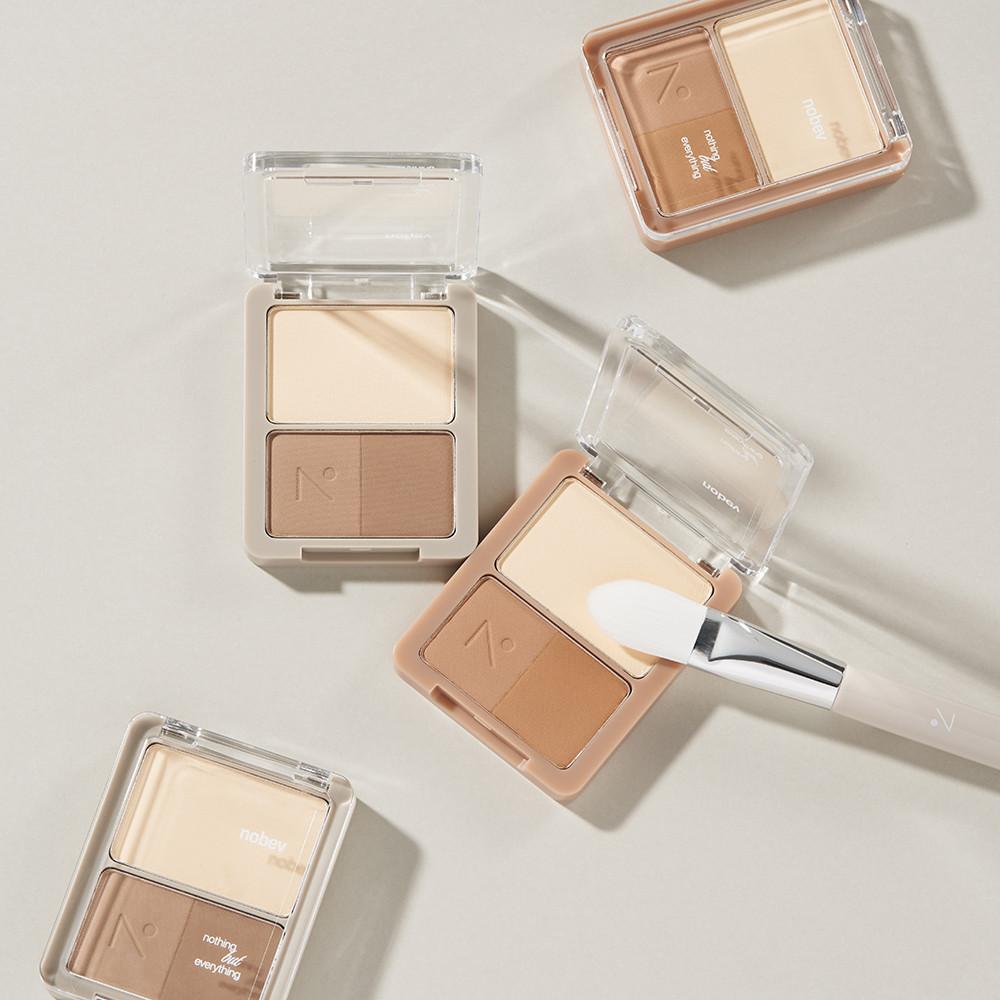 [단품] 볼륨 디테일 쉐딩팔레트(1호 토프그레이/2호 뉴트럴브라운)