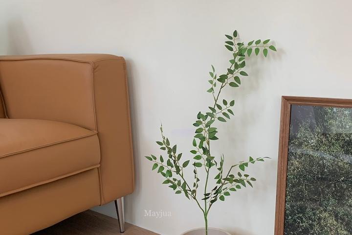 클레마티스 아카시아 그린잎 나무 조화화분set 3color 2size