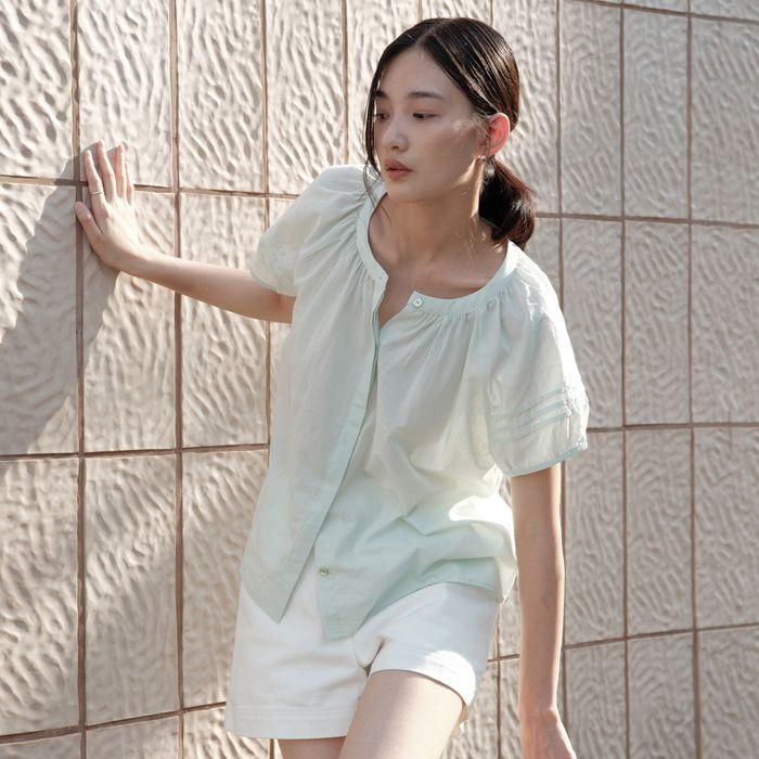 [2차 리오더] Marge round blouse_3colors