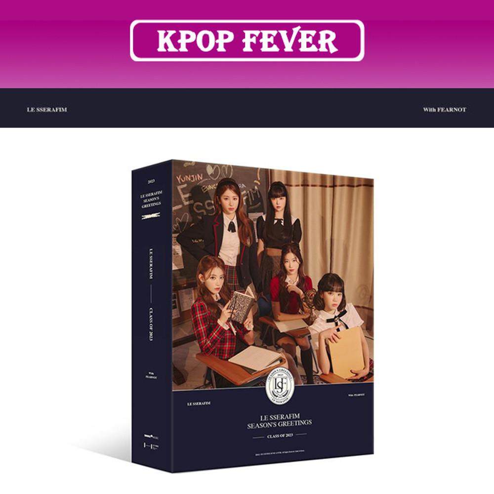 [당일발송/미개봉] LE SSERAFIM 르세라핌 시즌 그리팅 2023 시그 CLASS OF 2023 SEASON’S GREETINGS
