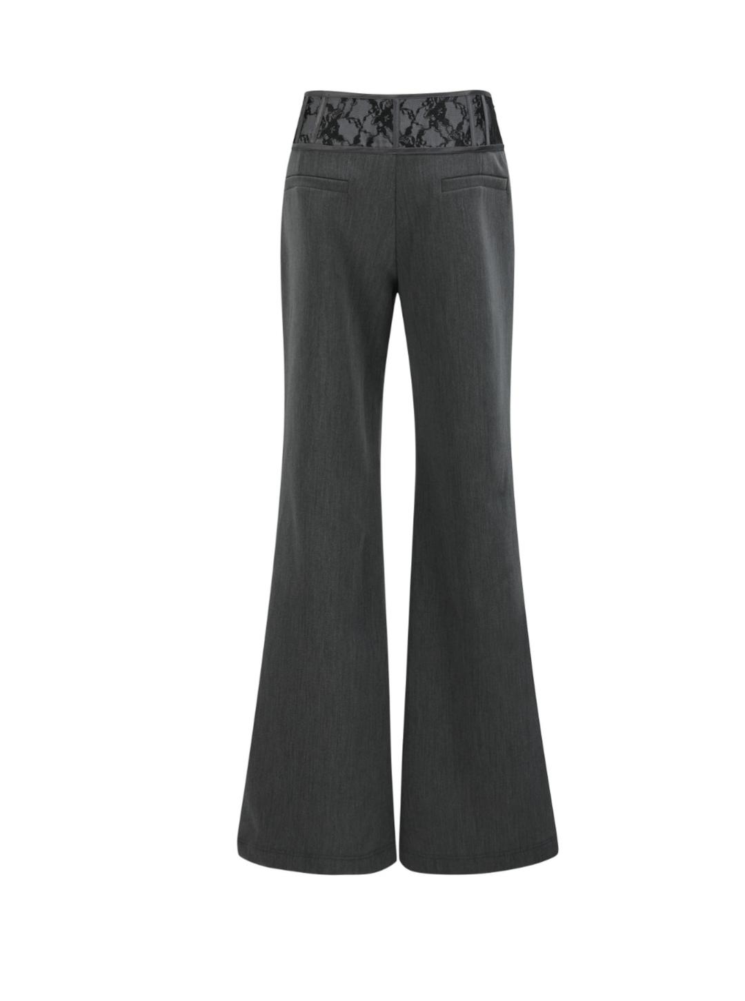 Adult Flower Lace Wide Slacks