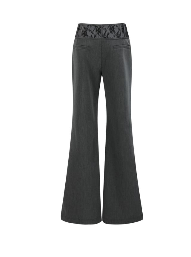 Adult Flower Lace Wide Slacks