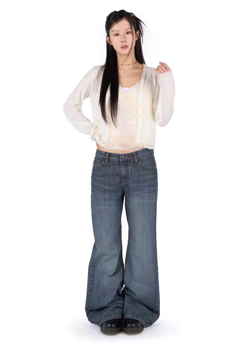 REGULAR FLARE JEANS