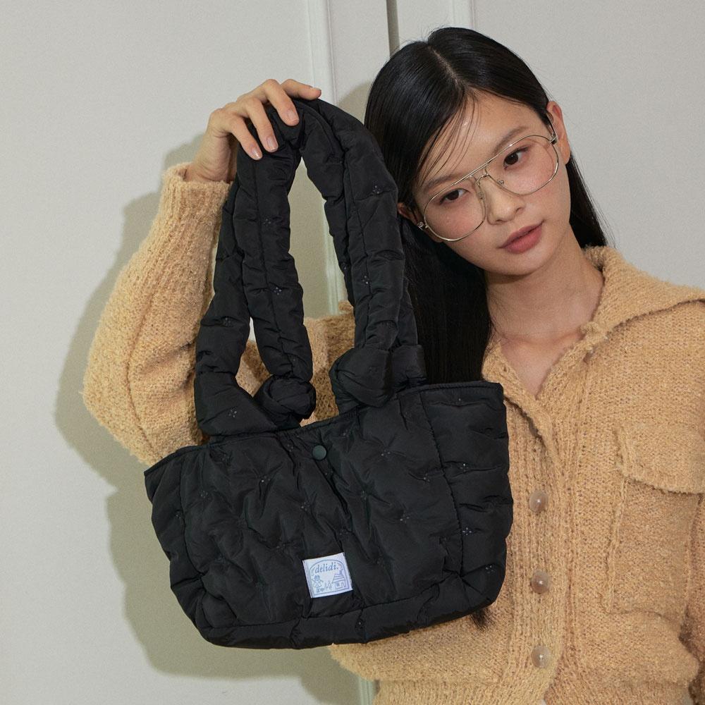 Cotton candy small bag (black)