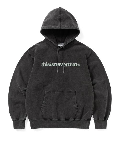 T-Logo LT Hoodie Washed Black