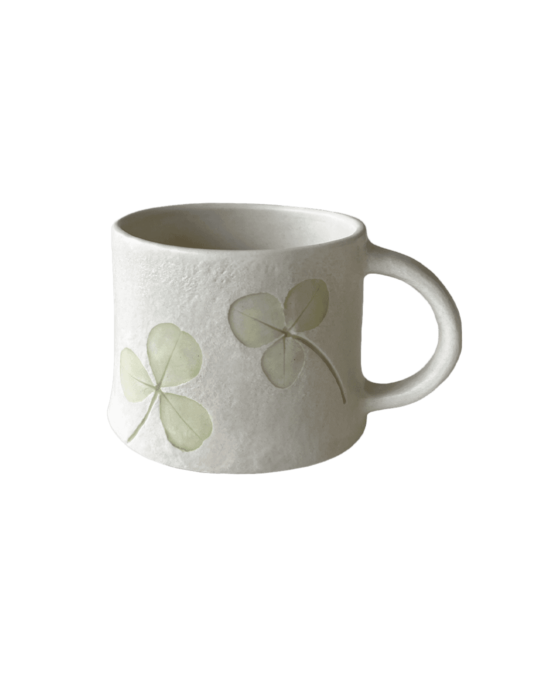 토끼풀 타원 머그