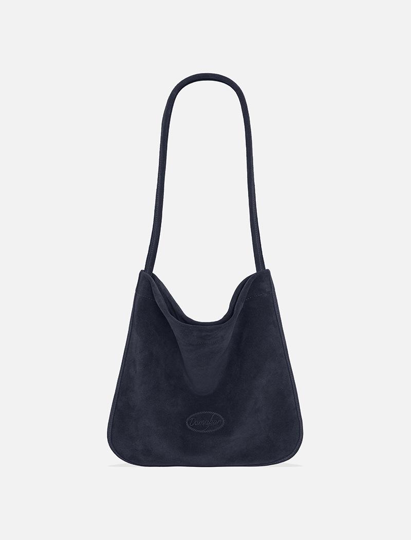 Maree shoulder bag-suede navy