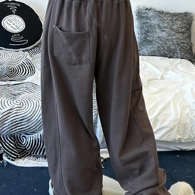 [UNISEX]럽 올 컬러 와이드 스트링 트레이닝 팬츠(black,beige,brown,pink)