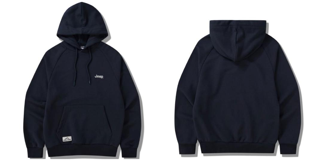 남여공용 라글란 스몰로고 후드티셔츠 (JP3THU002)