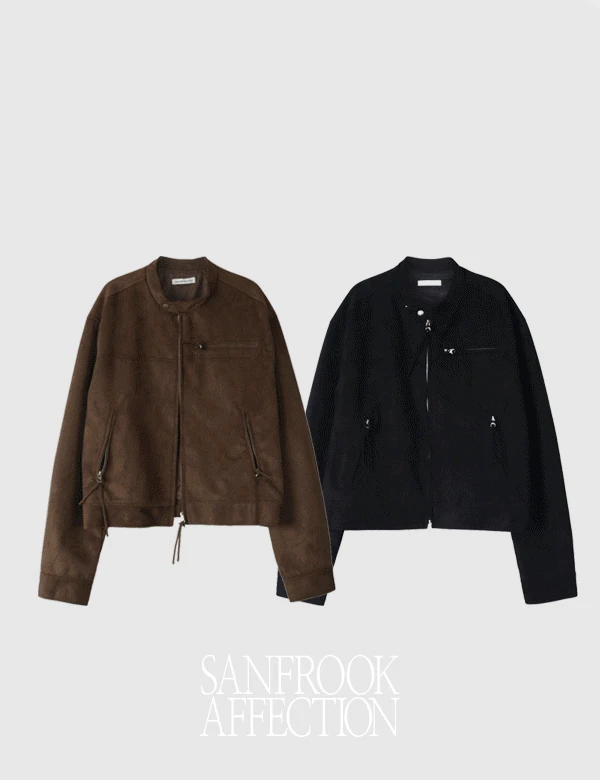 [frook] 스탠스 스웨이드 자켓