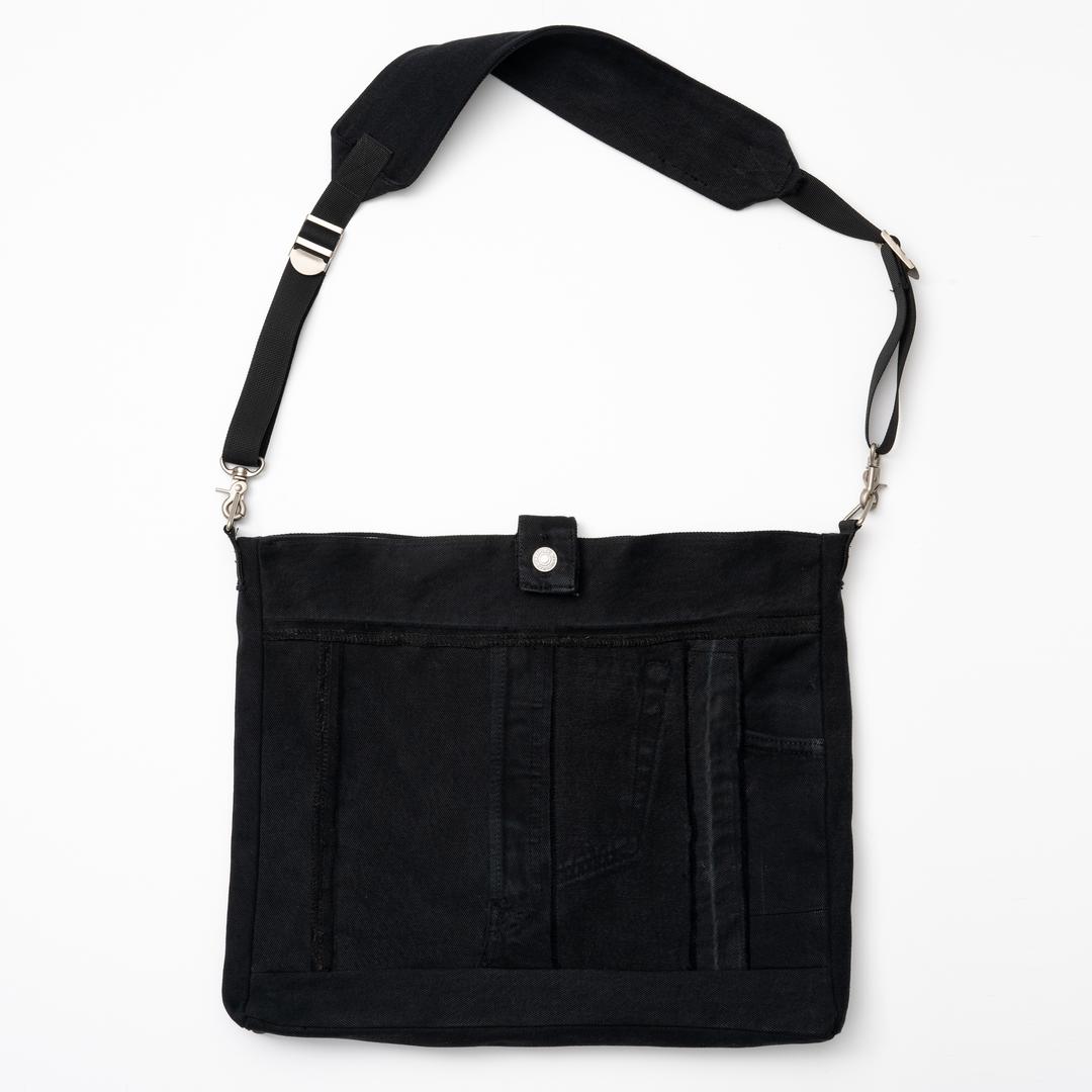 [Idle Edition] Remake Denim Messenger Bag-1