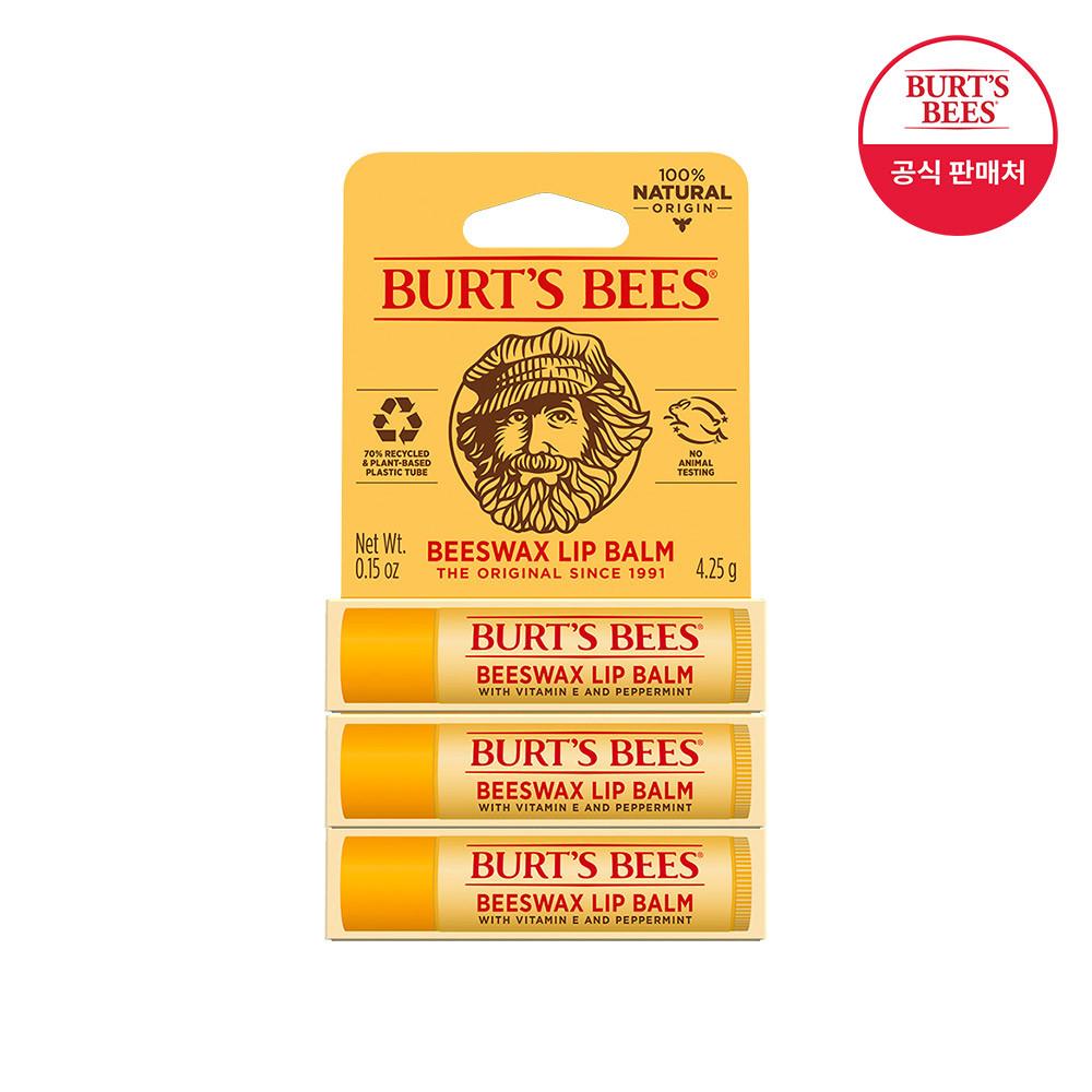 버츠비 비즈왁스 립밤 4.25g x3