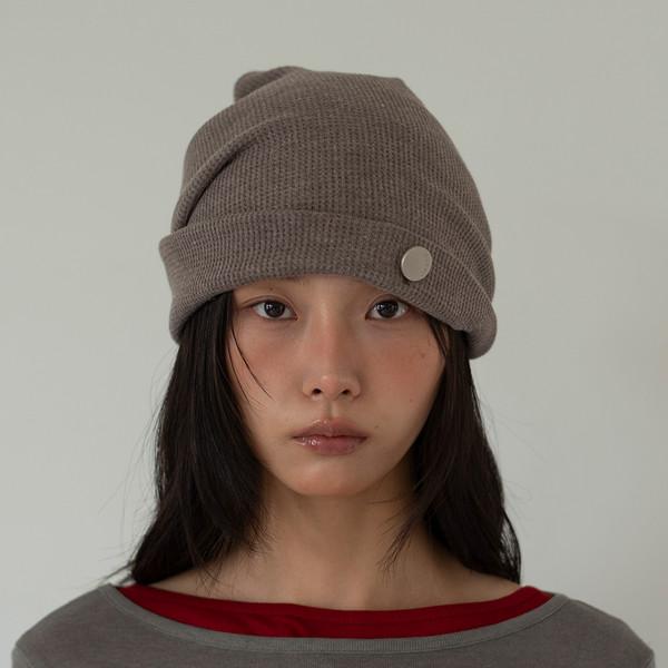 [5차 1/13출고] WHIPPING HAIR BAND & BEANIE (COCOA)