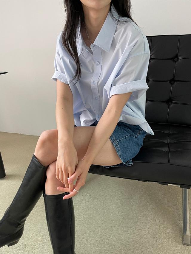 [MADE] 핸더 박시 셔츠