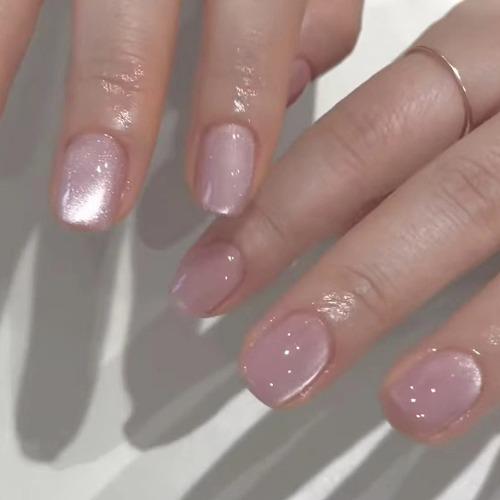 글로우 숏 베이직 네일팁