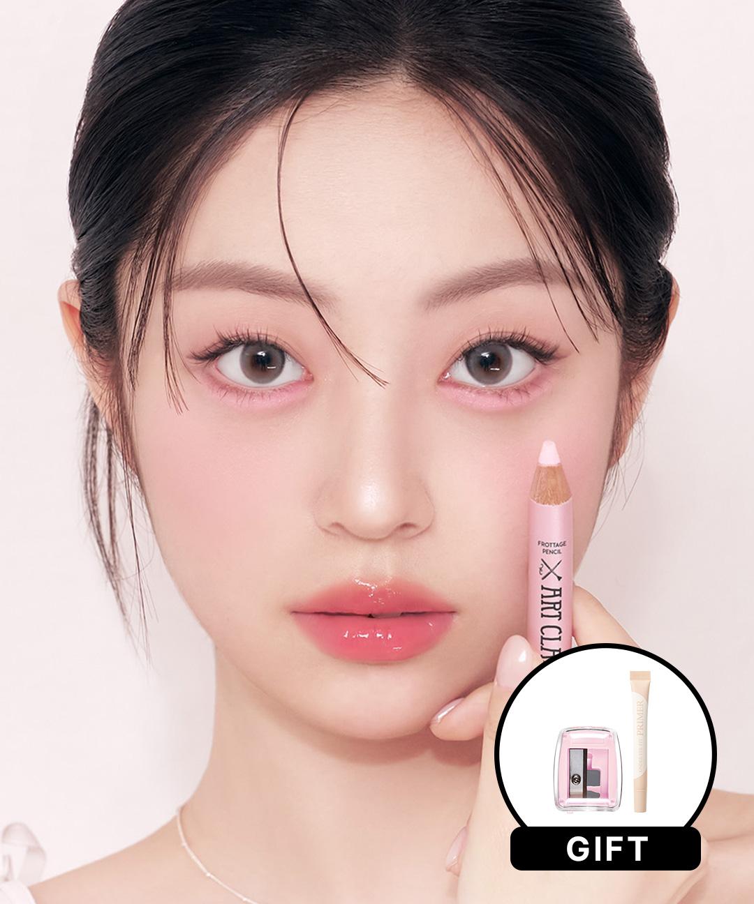 투쿨포스쿨 [💗애교살메이커] 프로타주 펜슬 + 핑크 샤프너 + 언더 아이 핏 프라이머 증정