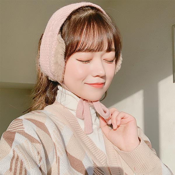 따따시 리본 귀도리 (귀마개)