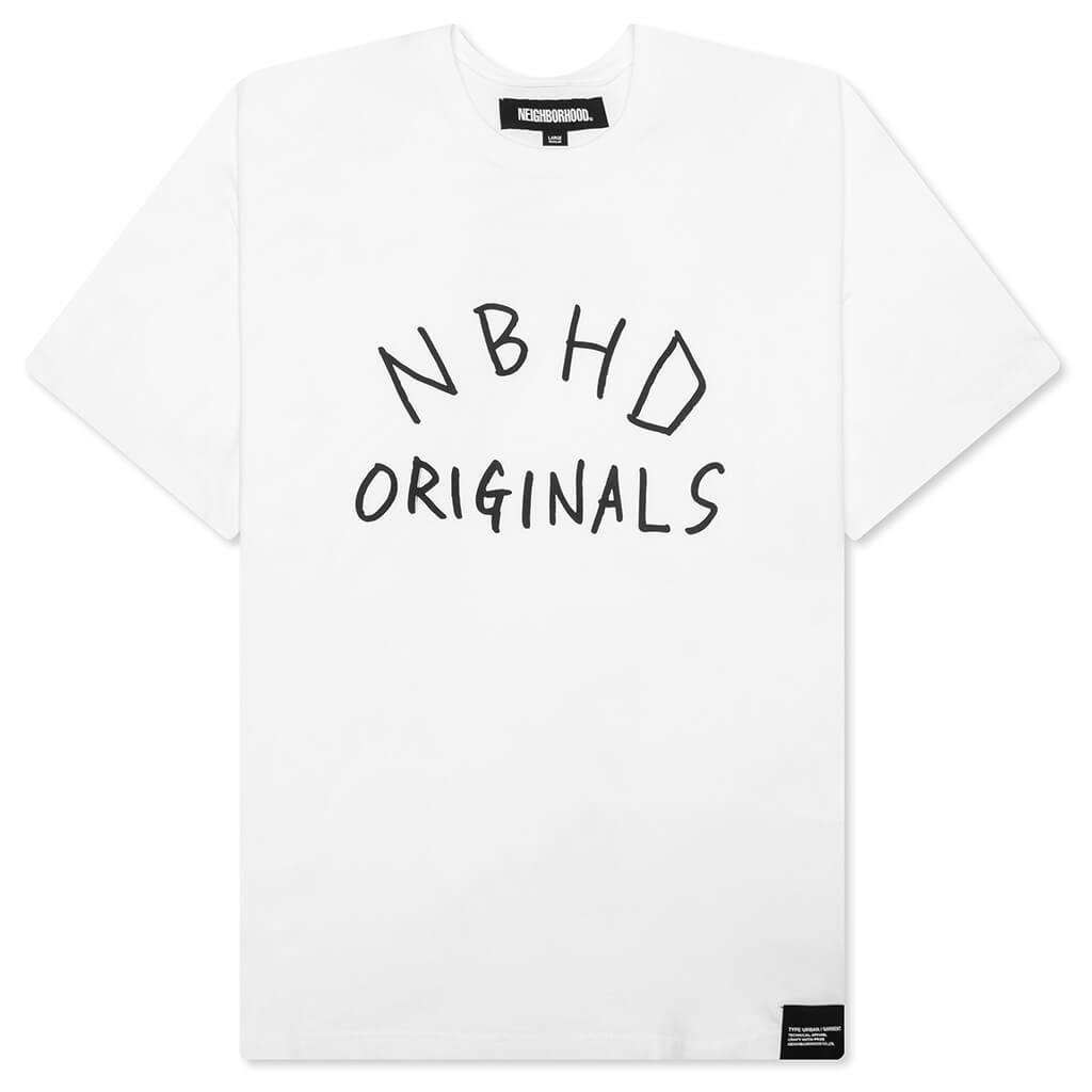 Sheltech S/S Crewneck - White - White / SM