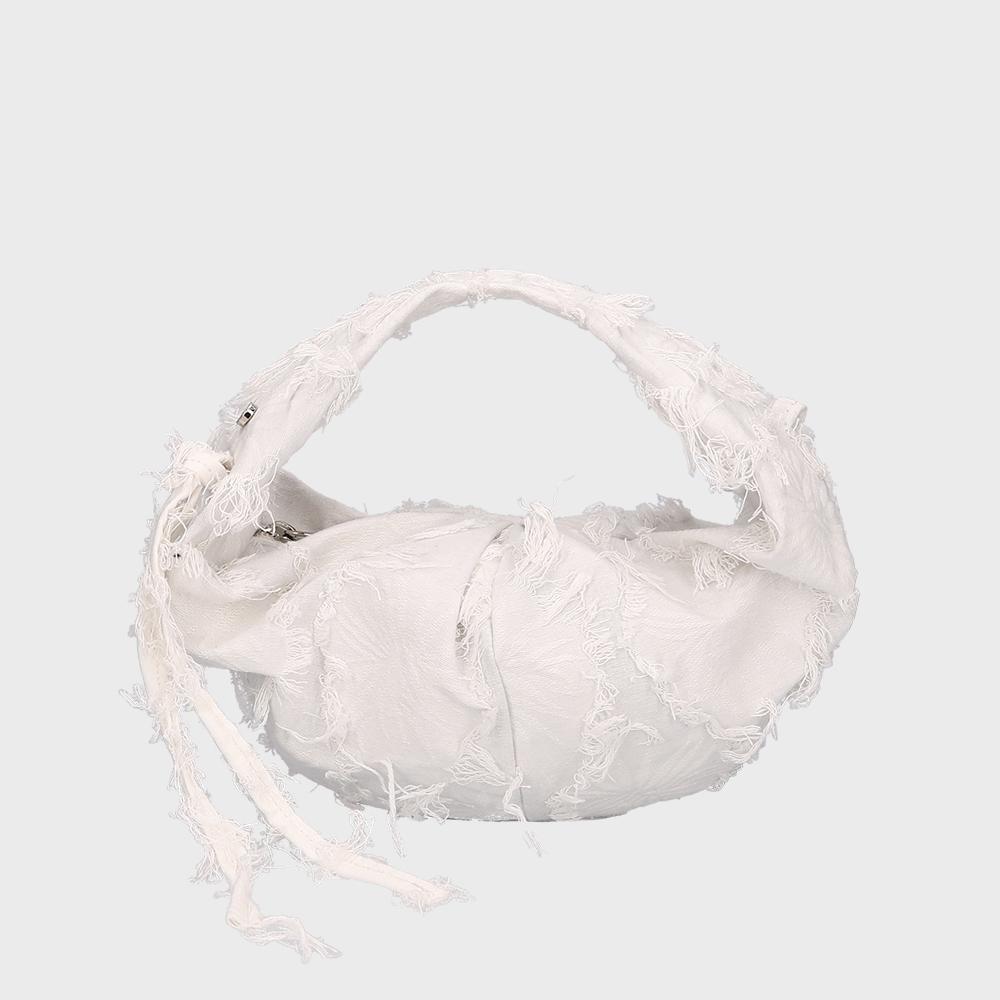 LUVIN BAG SMALL FEATHER WHITE