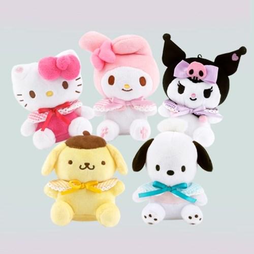 산리오 키링 망토 인형 6종