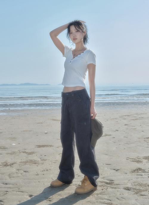 JED CARGO PANTS / CHARCOAL