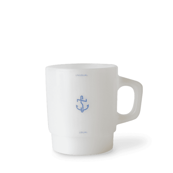 언스 헤리티지 밀크글라스 마레 8.7온즈 머그 밀크