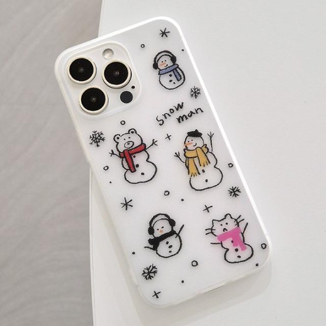 [반투명 눈사람낙서]