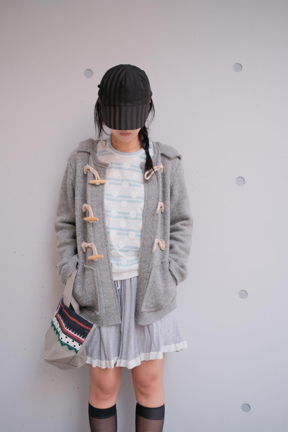 Duffle light wool coat | 후루츠패밀리