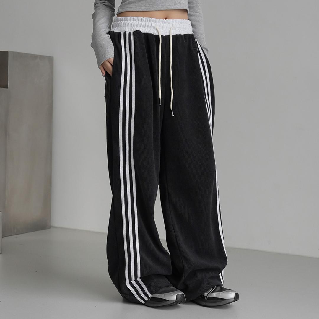 덴스 코듀로이 트랙팬츠