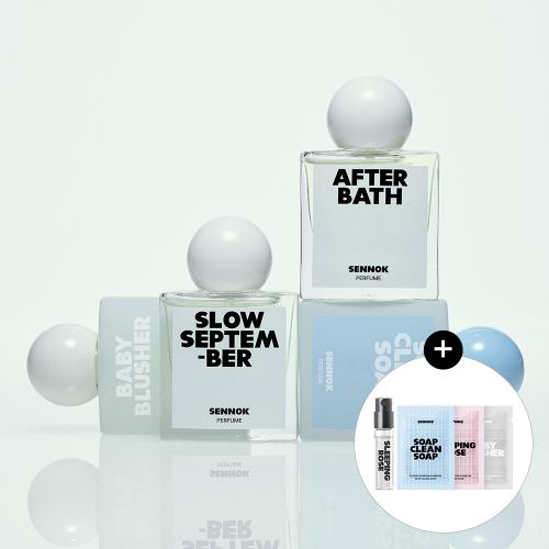 퍼퓸 10ml (4종 택1) +퍼퓸1.8ml + 헤어샤쉐3종 증정