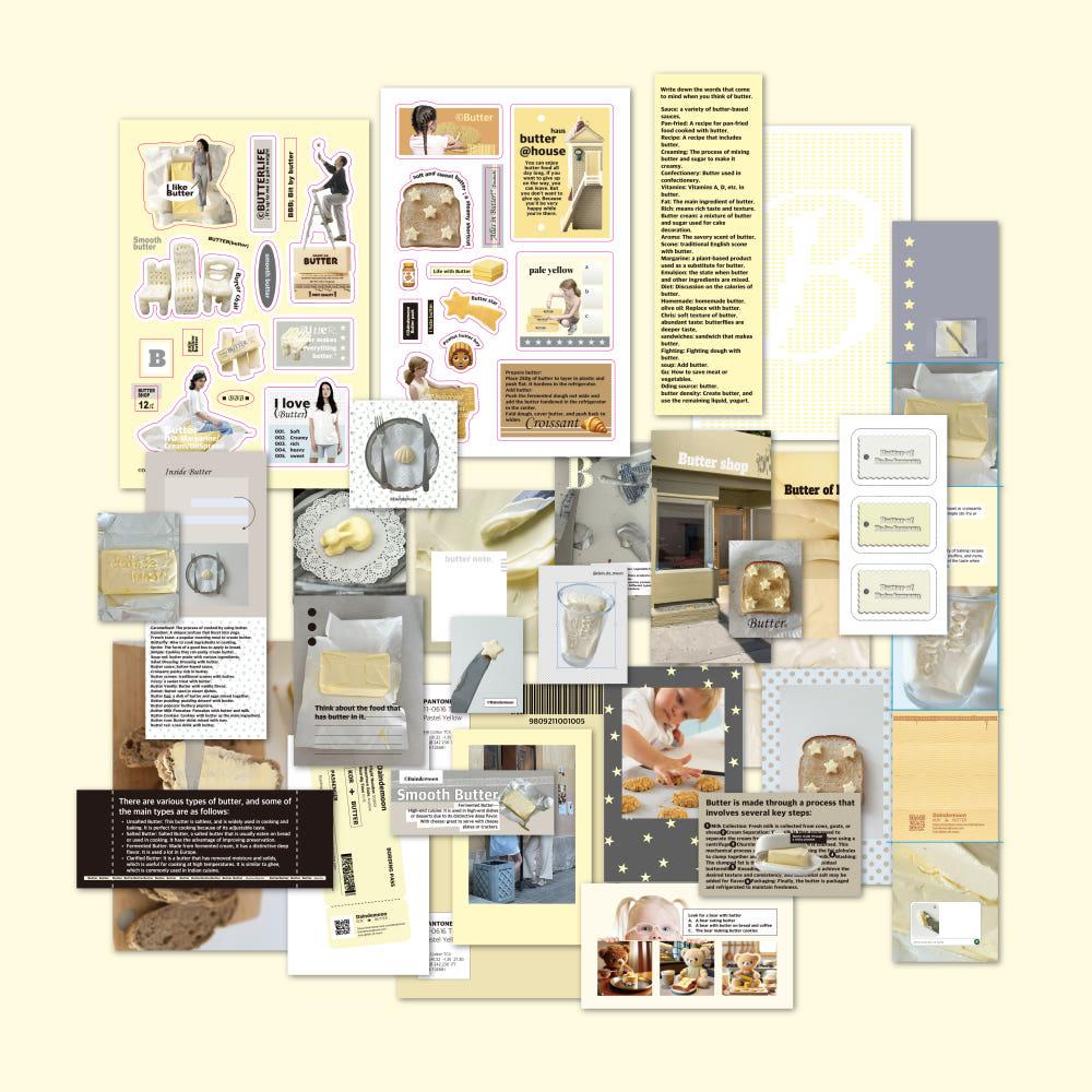 데인드문 Butter pack 버터팩 컬러팩 다꾸팩