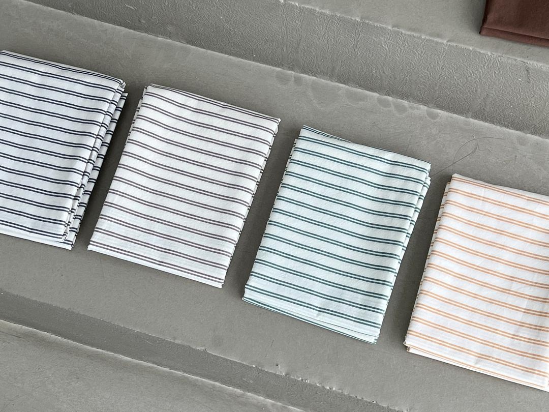 유로 스트라이프 베개커버 - 4컬러