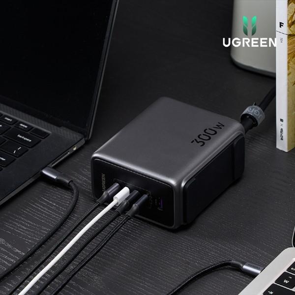 [유그린] 넥소드 5포트 300W GaN PD 고속충전기