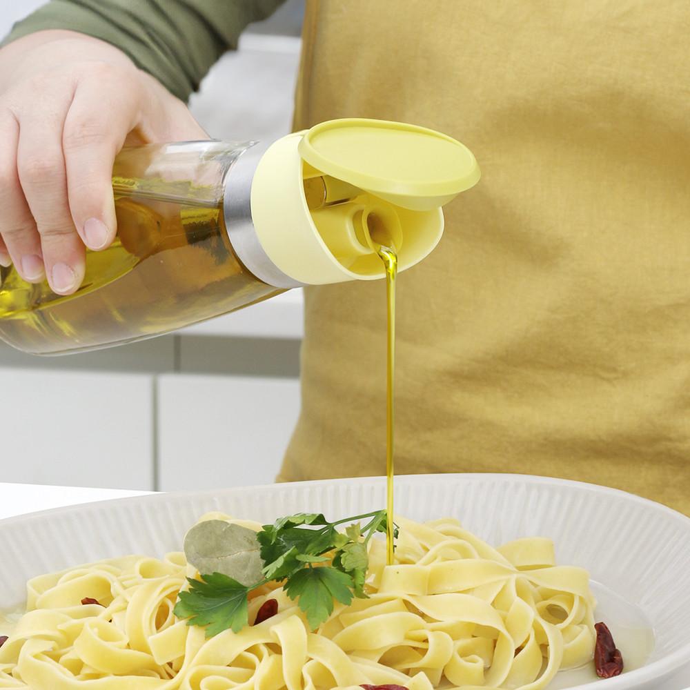 시노글라스 오토 오일병 자동개폐 소스통 양념 참기름 간장병 160ml 1p