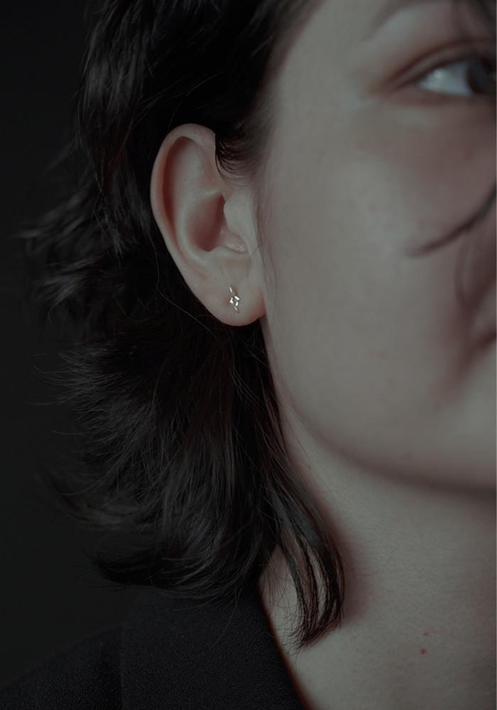 밤의 윤슬 1 Earrings