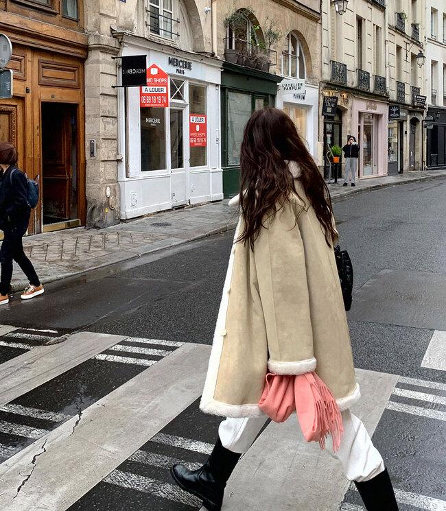 잇모멘텀 [무료배송 / 겨울무스탕☃️] 킨토 리버서블 무스탕코트