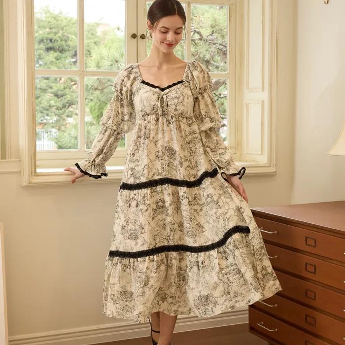 드브르베 샬롯 홈 드레스(3col)